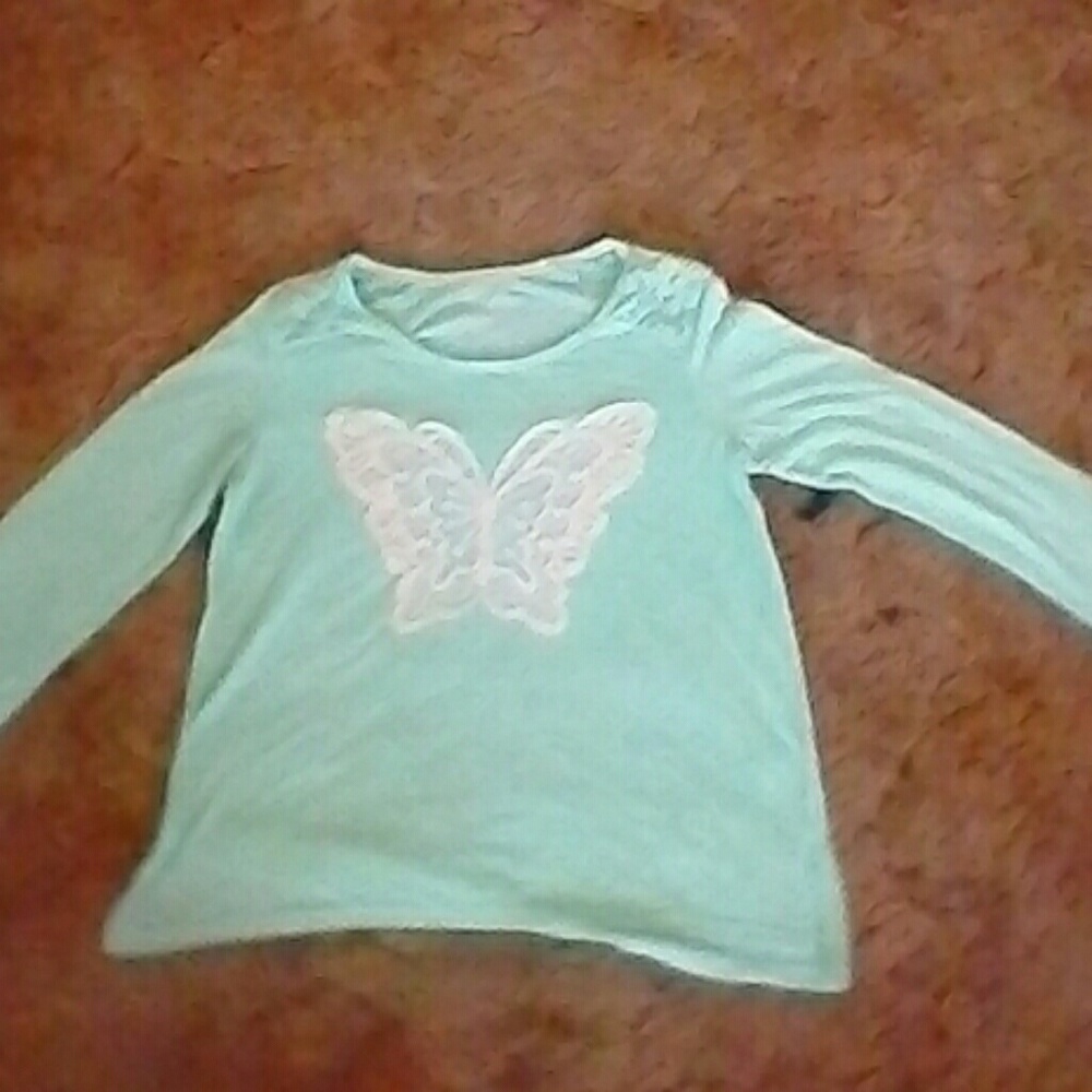 Teal shirt